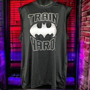 Batman "Train Hard" Muscle Shirt